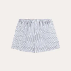 HAST Caleçon upcyclé à rayures bleues marine et blanches> Caleçons
