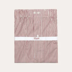 HAST Caleçon upcyclé à rayures blanches et rouges><noscript><img width=