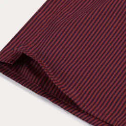 HAST Caleçon upcyclé à rayures marine et rouges> Caleçons