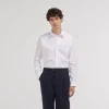 HAST Chemise cintrée en chevron blanche> Cintrée | Chemises Blanches