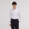 HAST Chemise cintrée en dobby blanche> Cintrée | Chemises Blanches