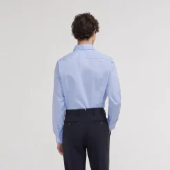 HAST Chemise cintrée en fil-à-fil double retors e><noscript><img width=