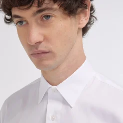 HAST Chemise cintrée en oxford double retors he> Cintrée | Chemises Blanches