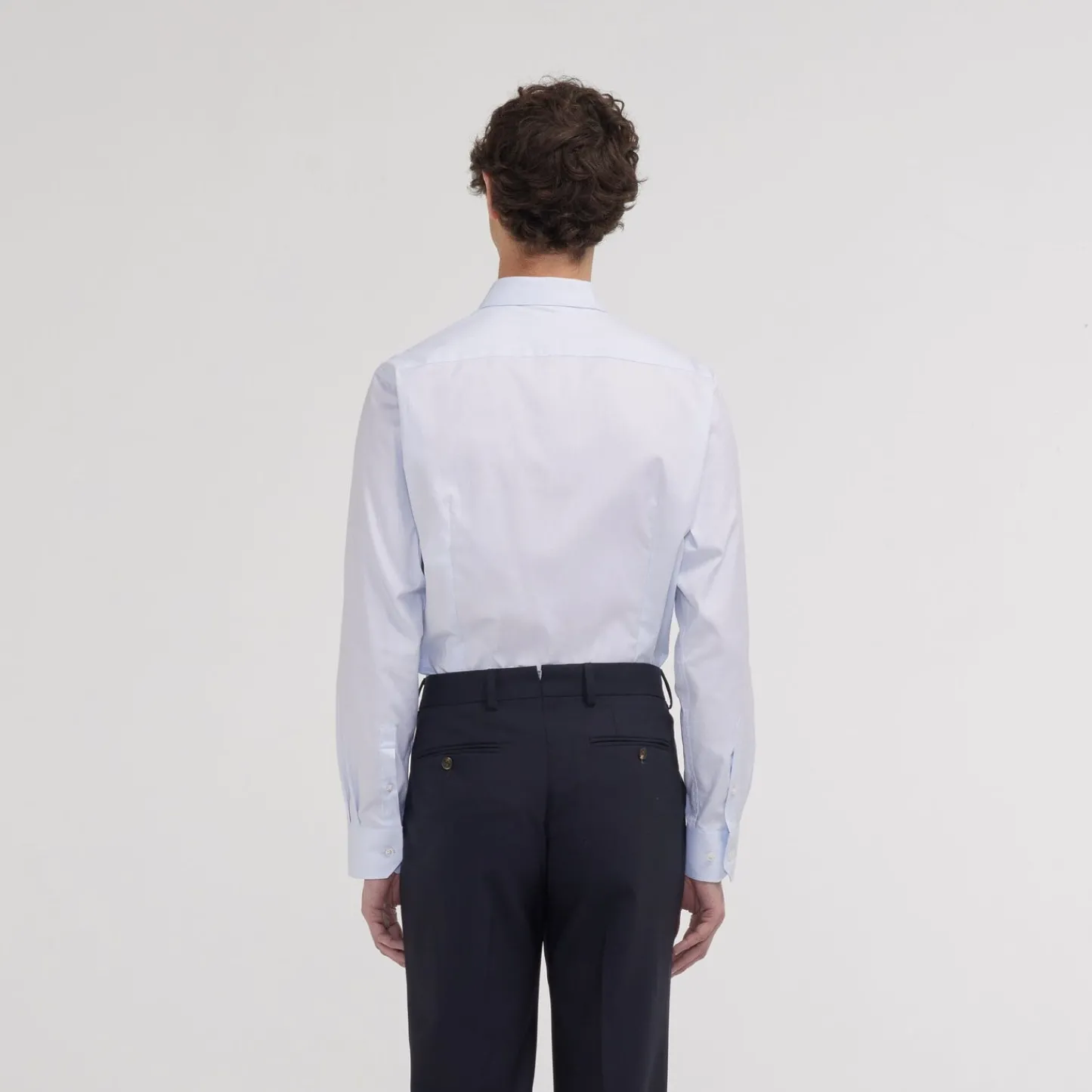 HAST Chemise cintrée en oxford double retors> Cintrée | Chemises Bleues