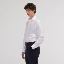 HAST Chemise cintrée en oxford double retors he><noscript><img width=