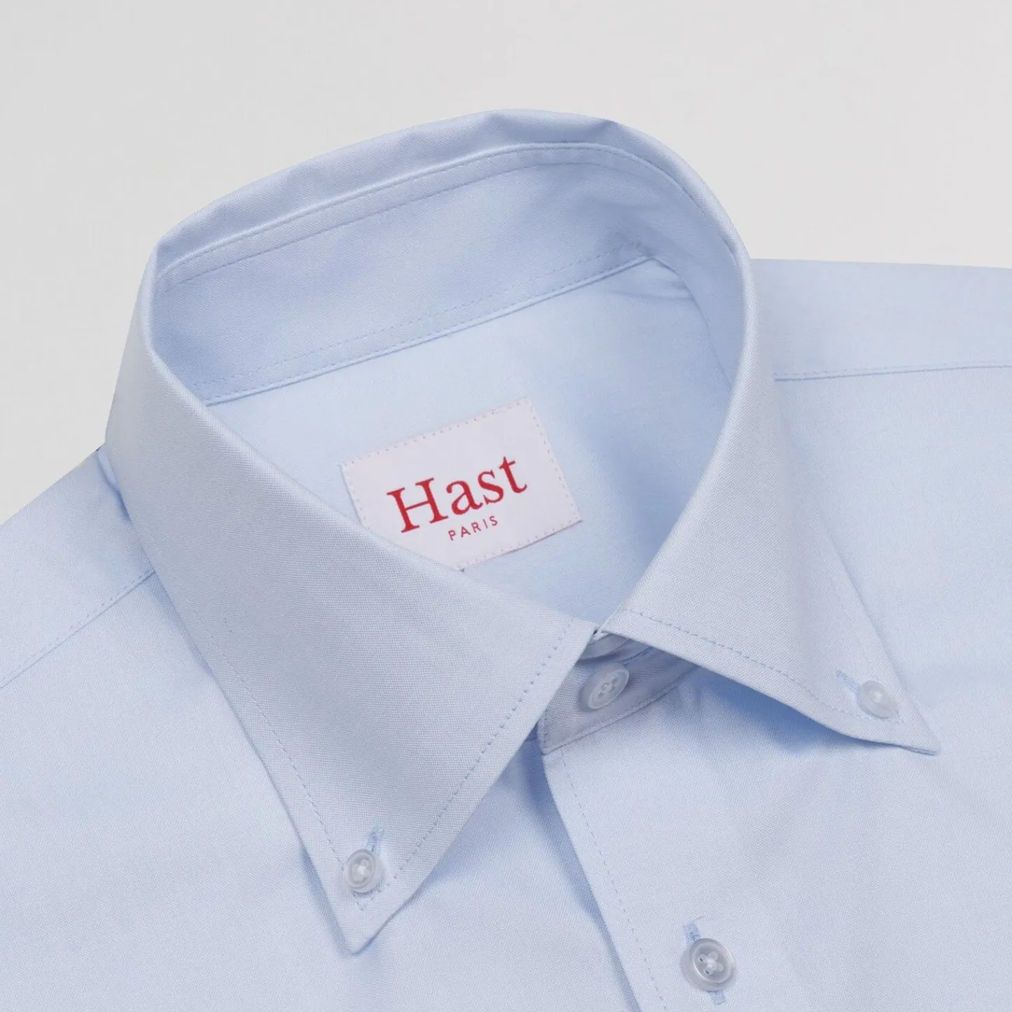 HAST Chemise cintrée en oxford double retors> Cintrée | Chemises Bleues