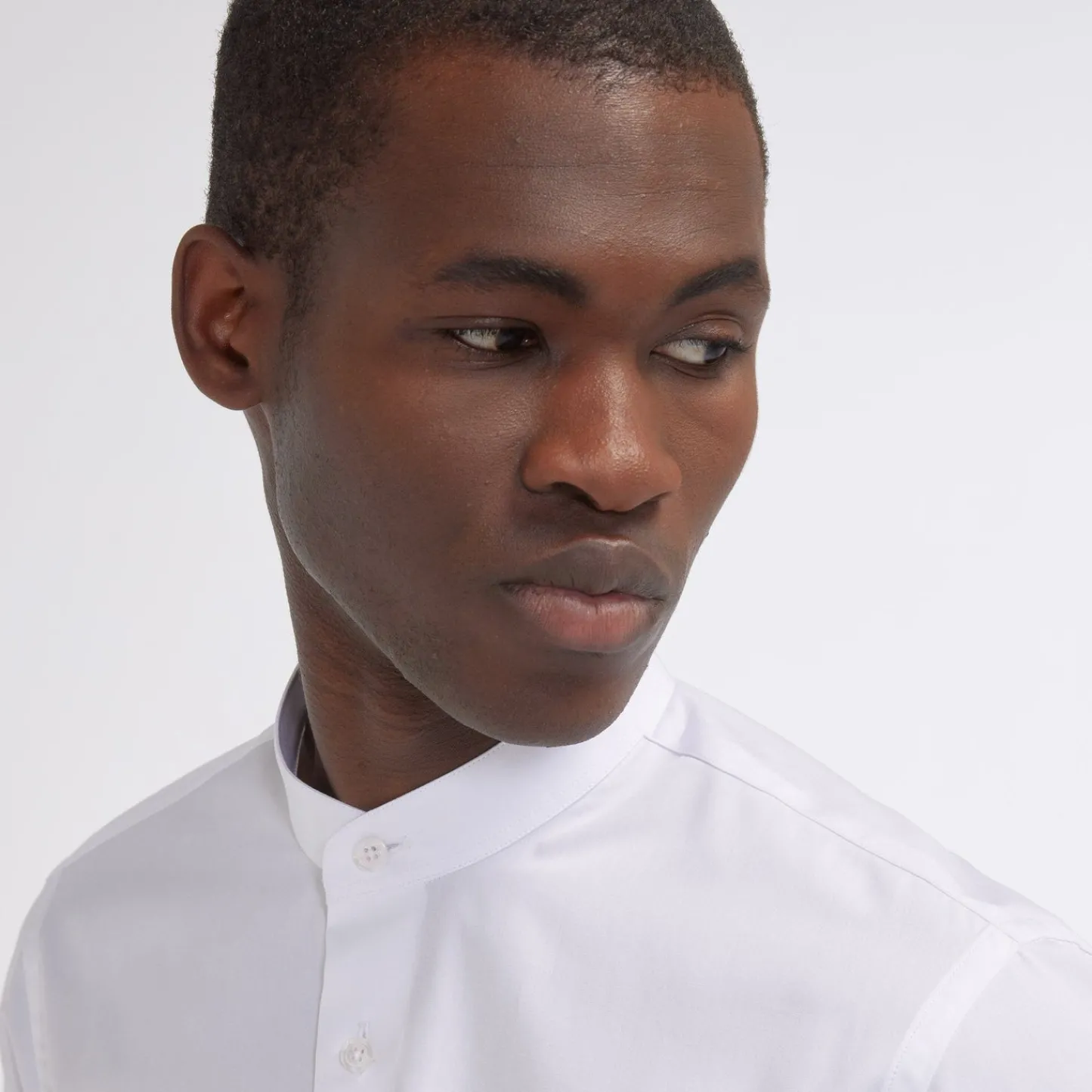 HAST Chemise cintrée en popeline double retors blanche> Cintrée | Chemises Blanches