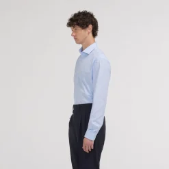 HAST Chemise cintrée en popeline double retors e><noscript><img width=