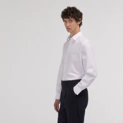 HAST Chemise cintrée en popeline double retors he><noscript><img width=