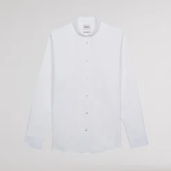 HAST Chemise cintrée en popeline double retors blanche><noscript><img width=