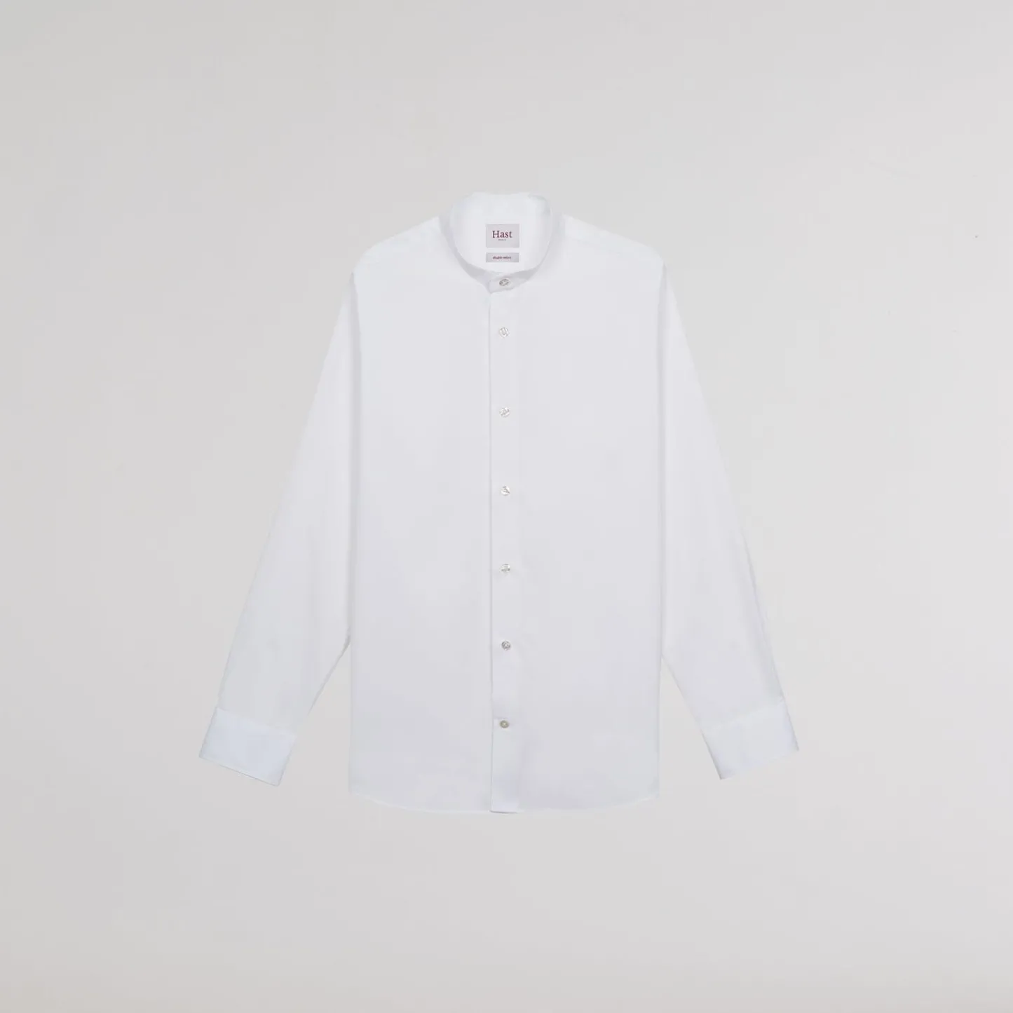 HAST Chemise cintrée en popeline double retors blanche> Cintrée | Chemises Blanches
