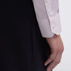 HAST Chemise cintrée en twill à fines rayures s><noscript><img width=