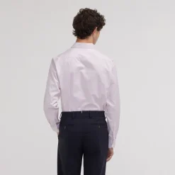 HAST Chemise cintrée en twill à fines rayures s><noscript><img width=