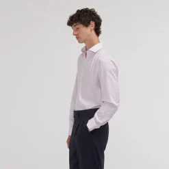 HAST Chemise cintrée en twill à fines rayures s><noscript><img width=