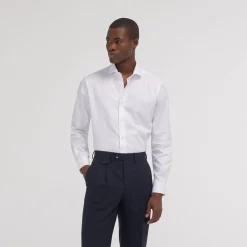 HAST Chemise cintrée en twill he> Cintrée | Chemises Blanches