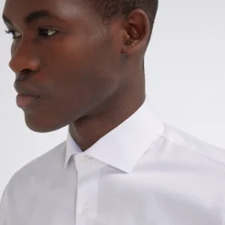 HAST Chemise cintrée en twill he> Cintrée | Chemises Blanches