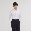 HAST Chemise cintrée en twill double retors he> Cintrée | Chemises Blanches