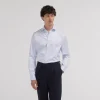 HAST Chemise cintrée en twill double retors> Cintrée | Chemises Bleues