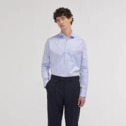 HAST Chemise cintrée en twill double retors e> Cintrée | Chemises Formelles