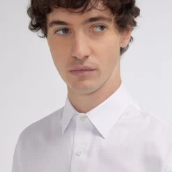 HAST Chemise cintrée en twill double retors he> Cintrée | Chemises Blanches
