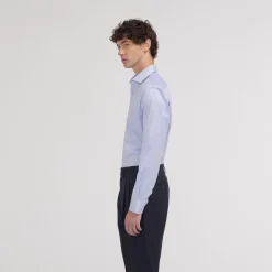 HAST Chemise cintrée en twill double retors e><noscript><img width=