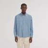 HAST Chemise en chambray bleue> Les Essentiels | Décontractée