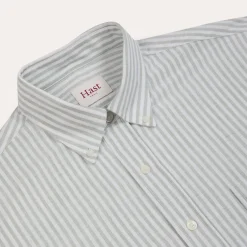 HAST Chemise en coton à rayures blanches et es><noscript><img width=