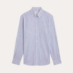 HAST Chemise en coton à rayures blanches et es><noscript><img width=