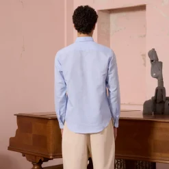 HAST Chemise en coton et lin><noscript><img width=