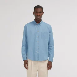 HAST Chemise en denim bleu clair> Les Essentiels | Décontractée