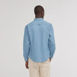 HAST Chemise en denim bleu clair><noscript><img width=