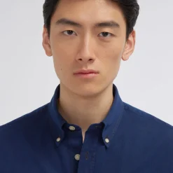 HAST Chemise en denim bleu foncé> Les Essentiels | Décontractée