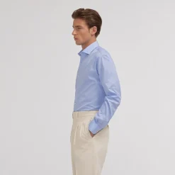 HAST Chemise en fil-à-fil double retors e><noscript><img width=