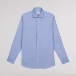 HAST Chemise en fil-à-fil double retors e><noscript><img width=