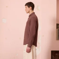 HAST Chemise en lin><noscript><img width=
