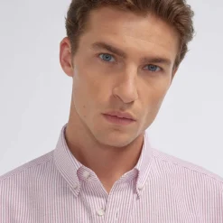 HAST Chemise en oxford à rayures> Les Essentiels | Décontractée