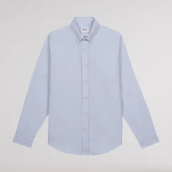 HAST Chemise en oxford à rayures ciel><noscript><img width=