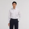 HAST Chemise en oxford double retors blanche à poignets mousquetaires> Classique | Chemises Blanches