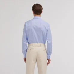 HAST Chemise en oxford double retors pied de puce e><noscript><img width=