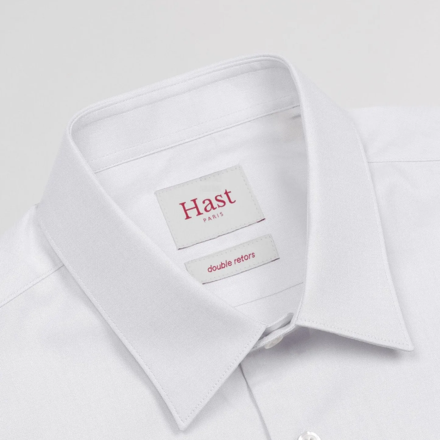 HAST Chemise en oxford double retors he> Classique | Chemises Blanches