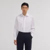HAST Chemise en popeline double retors blanche> Classique | Chemises Blanches