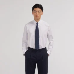 HAST Chemise en popeline double retors blanche> Classique | Chemises Blanches