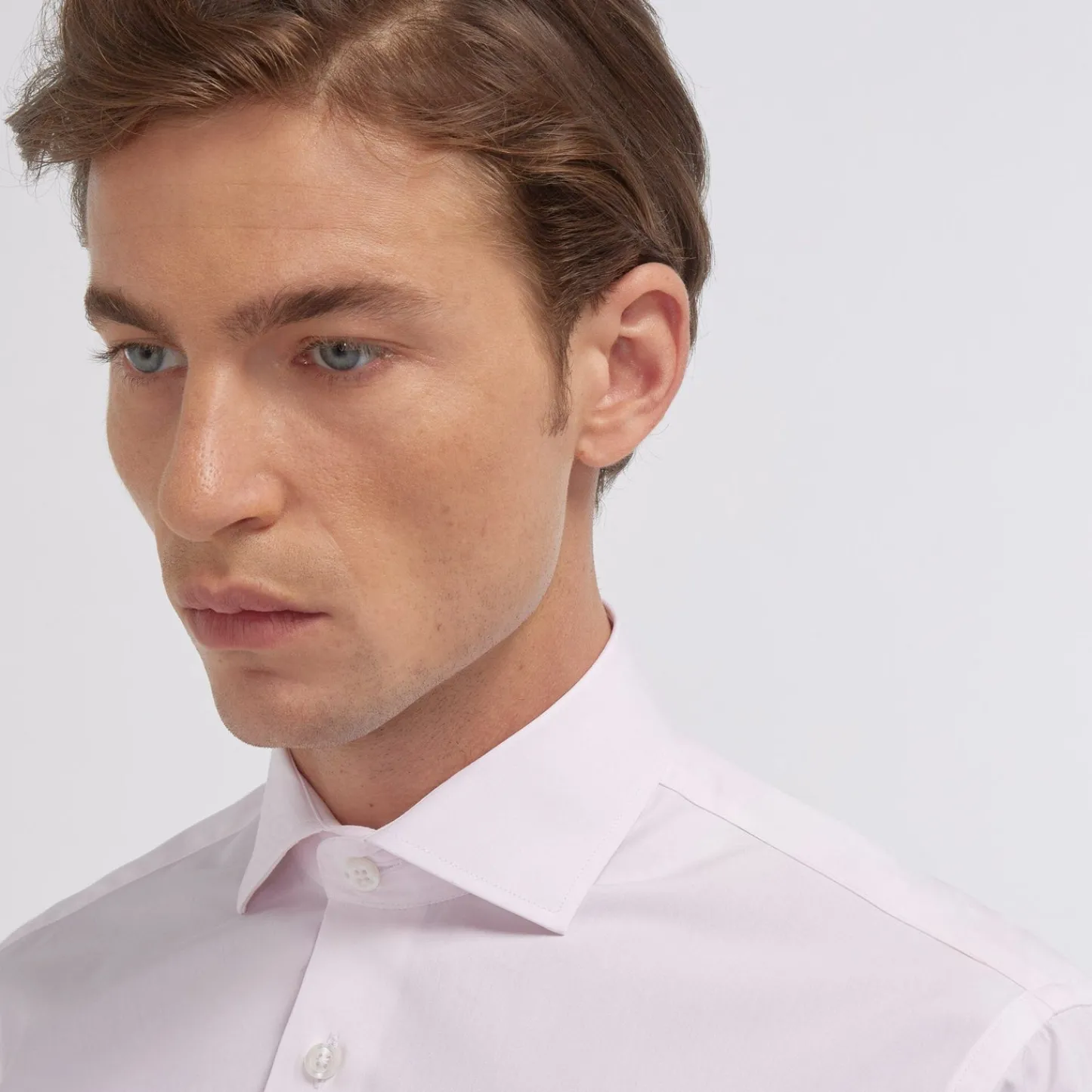 HAST Chemise en popeline double retors> Classique | Chemises Par Couleurs