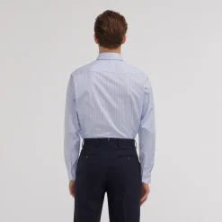 HAST Chemise en popeline double retors à carreaux foncé><noscript><img width=