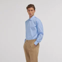 HAST Chemise en popeline double retors e><noscript><img width=