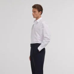 HAST Chemise en popeline double retors he><noscript><img width=