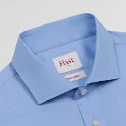 HAST Chemise en popeline double retors e><noscript><img width=