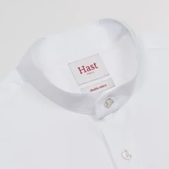 HAST Chemise en popeline double retors blanche><noscript><img width=