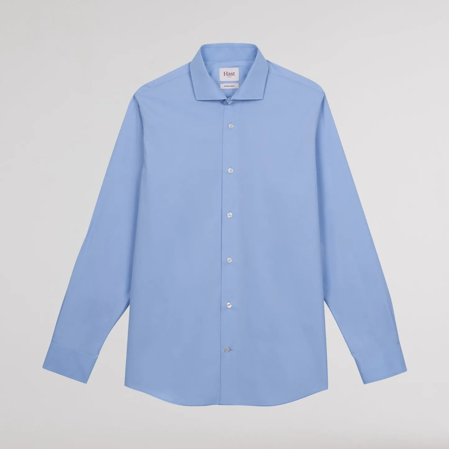 HAST Chemise en popeline double retors e> Chemises Bleues | Chemises Formelles