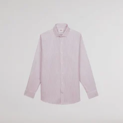 HAST Chemise en popeline double retors à fines rayures s><noscript><img width=